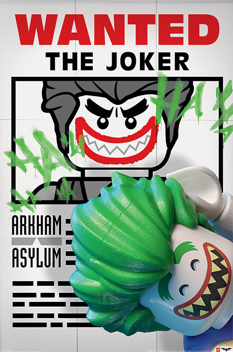 joker poster arkham asylum