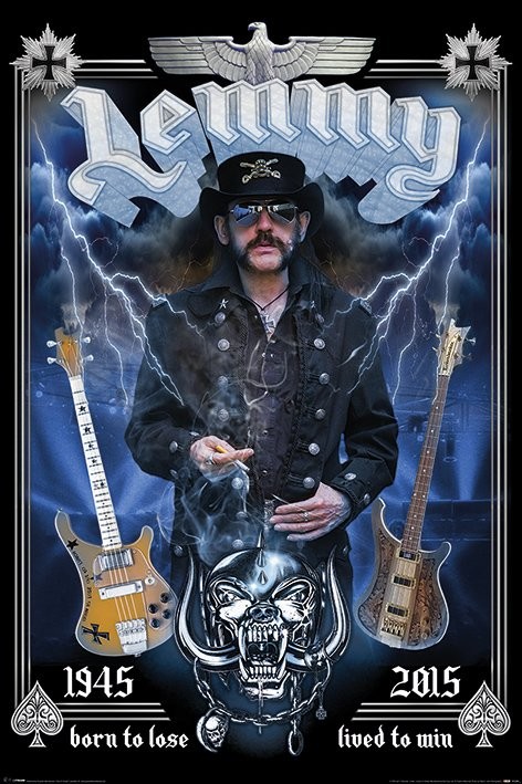 Problemer tricky Drama Poster Lemmy - Commemorative | Wall Art, Gifts & Merchandise | Abposters.com