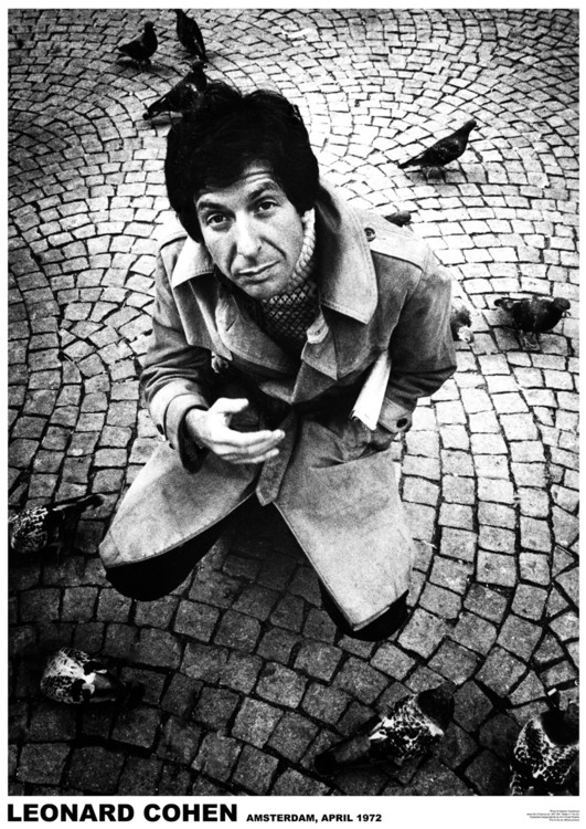 Poster Leonard Cohen - Amsterdam ’72