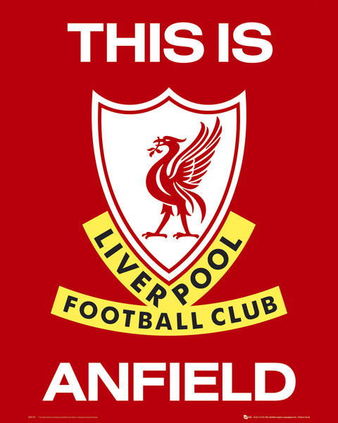 Poster Quadro Liverpool Fc This Is Anfield Em Europosterspt