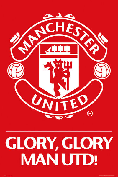 Manchester United - crest Poster | Sold at Europosters