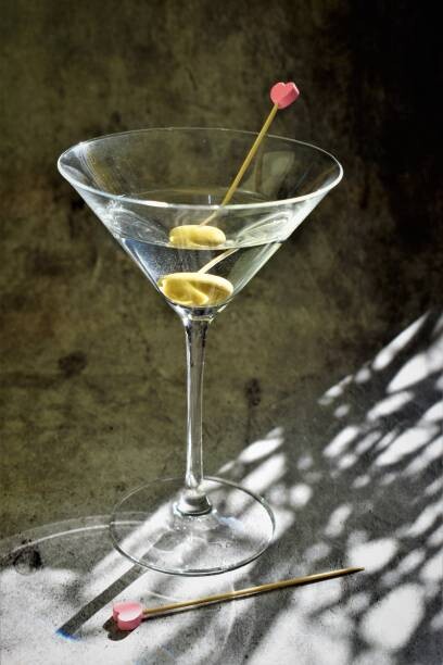 Poster Martini cocktail