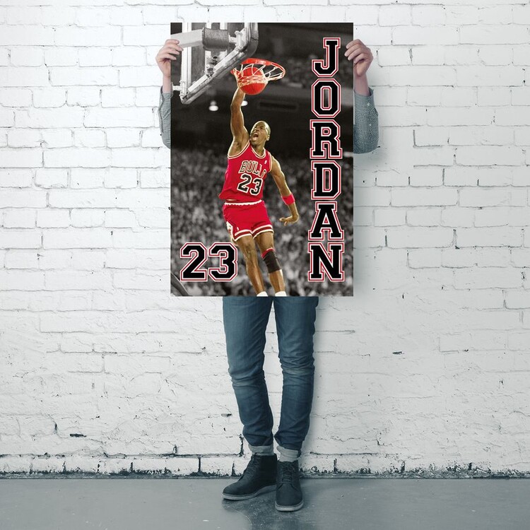 Air Jordan 1 Poster Basketball Shoes Print Michael Jordan Wall Art