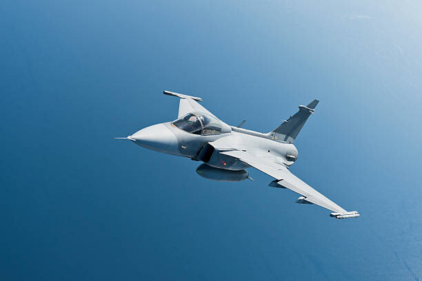 Poster Military plane