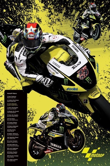 Poster Moto GP - edwards | Wall Art, Gifts & Merchandise | Europosters
