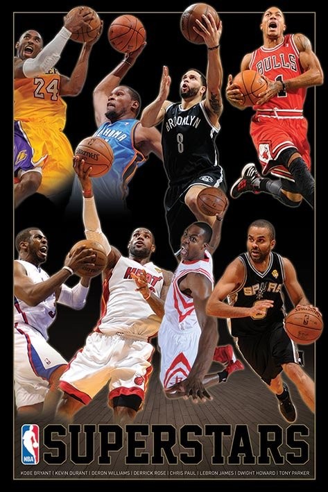 Posters de basket-ball et de NBA