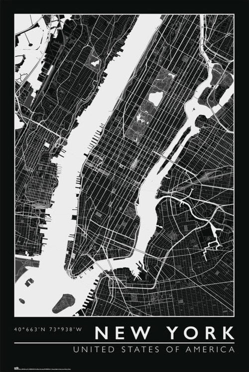 Poster New York City - The United States