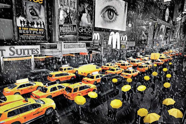 Poster New York - illustration | Wall Art, Gifts & Merchandise | Europosters