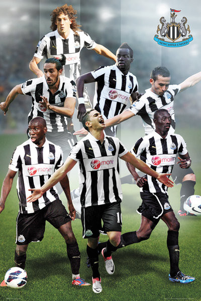 Poster Newcastle United - players 12/13