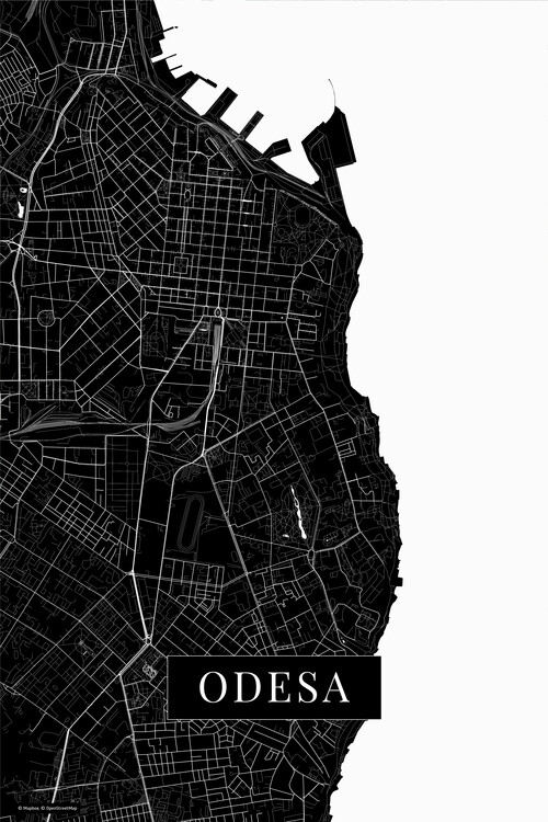 Poster Odessa black