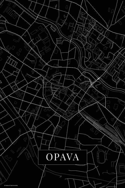 Poster Opava black