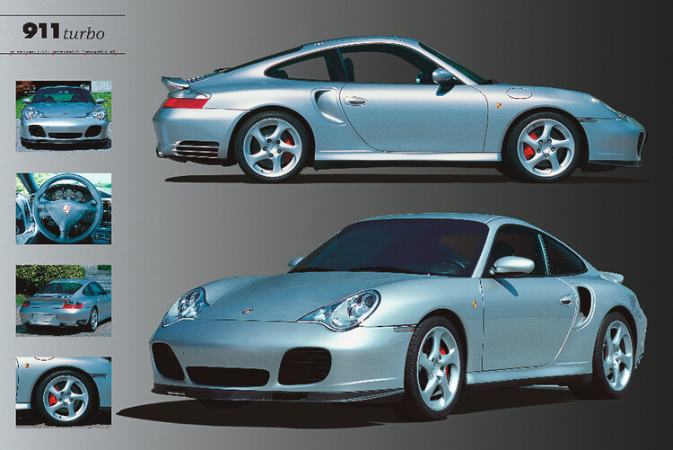 Poster Porshe 911 Turbo