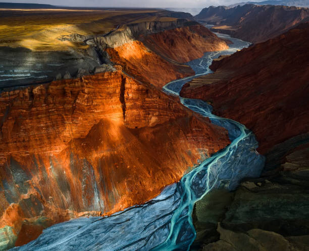Плакат Red Mountain Grand Canyon