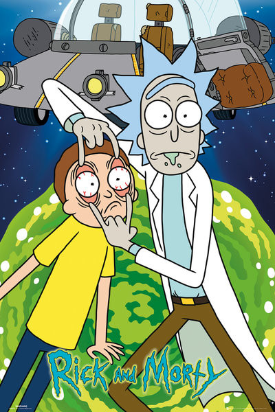 Poster Rick & Morty - Ship  Wall Art, Gifts & Merchandise
