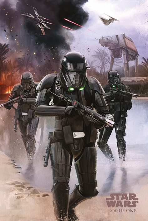 Rogue One Star Wars Story Death Trooper Beach Poster Sold At Abposterscom