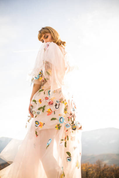 Poster Seductive boho girl