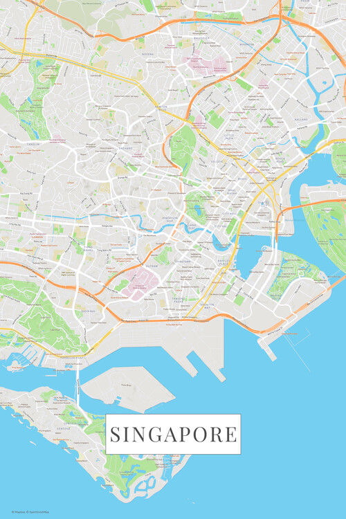 Poster Singapore color