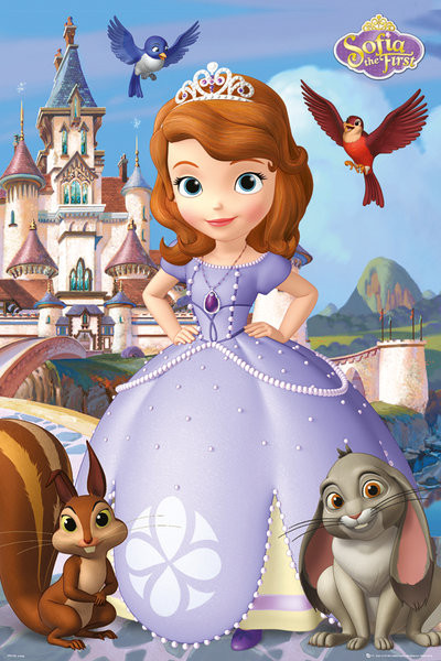 SOFIA THE FIRST - cast Poster | Sold at UKposters