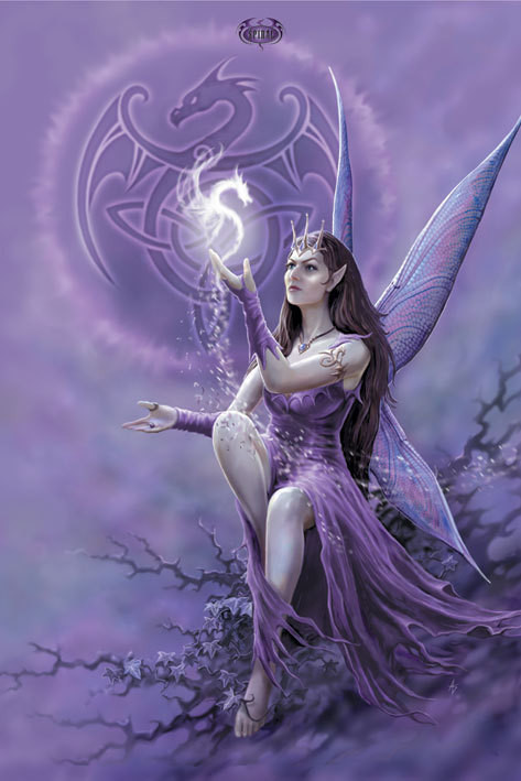 Poster Spiral - fairy