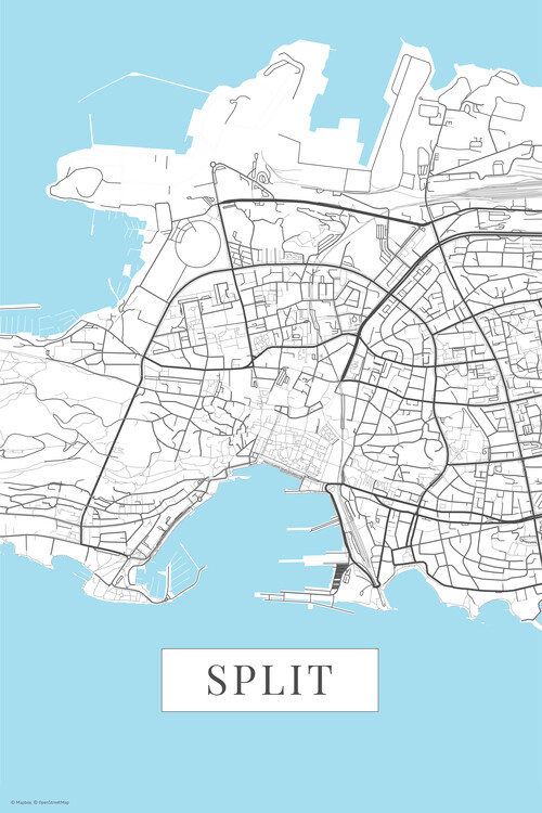 Фототапет Split white