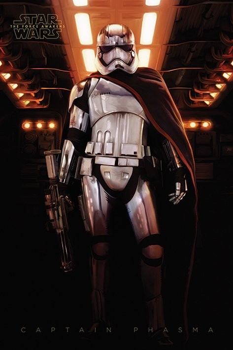 Poster Star Wars Episode VII: The Force Awakens - Captain Phasma