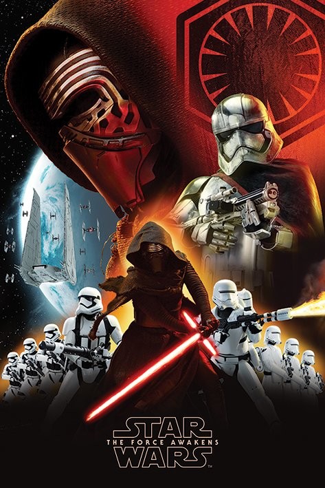 elke dag Kinderrijmpjes Egoïsme Poster Star Wars Episode VII: The Force Awakens - First Order | Wall Art,  Gifts & Merchandise | Abposters.com