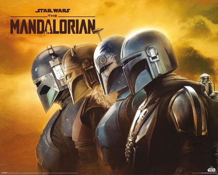 Poster Star Wars: The Mandalorian S3 - The Mandalorian Creed | Wall Art,  Gifts & Merchandise | Europosters