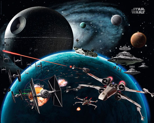 STAR WARS - vehicles space Poster | Sold at Europosters