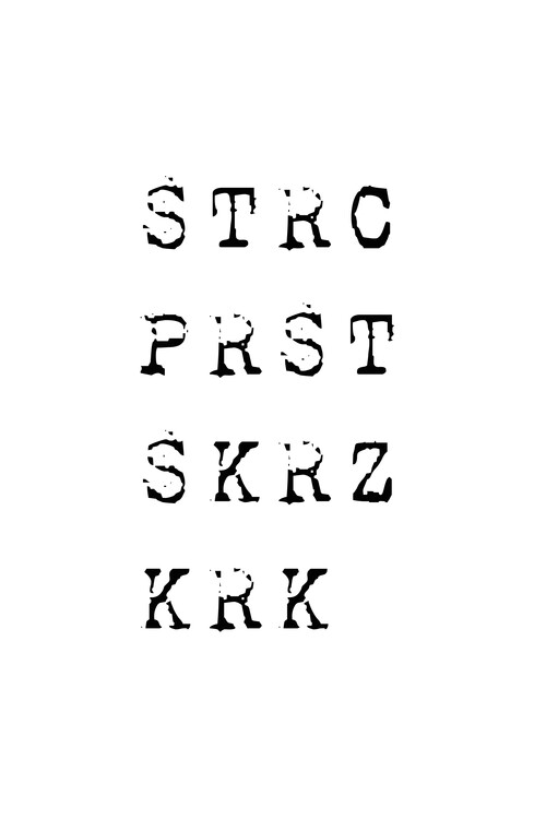 Poster Strč prst skrz krk