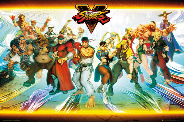 Poster Street Fighter 5 - Characters, Wall Art, Gifts & Merchandise