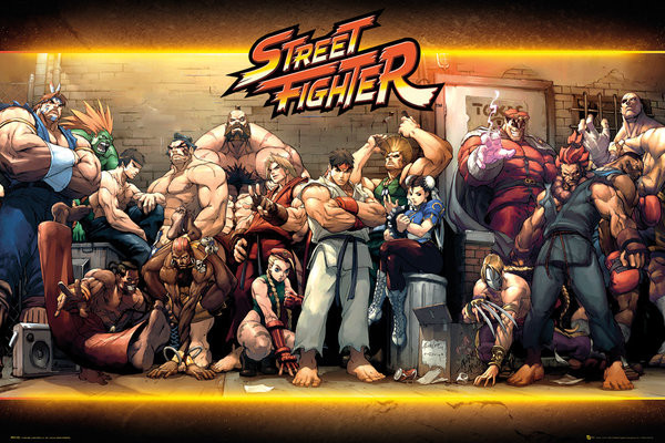 Street Fighter - Characters Poster | All posters in one place | 3+1 FREE