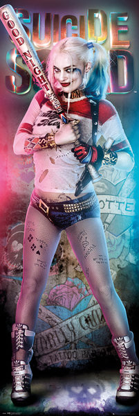 Artwork Harley Quinn Suicide Squad Poster Plakat Handmade Graffiti Street Art