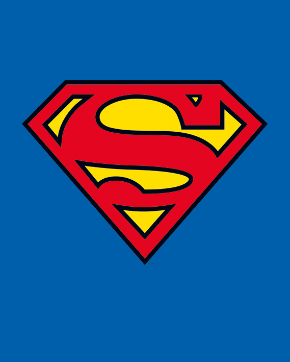 Poster Superman - Classic Logo | Wall Art, Gifts & Merchandise ...