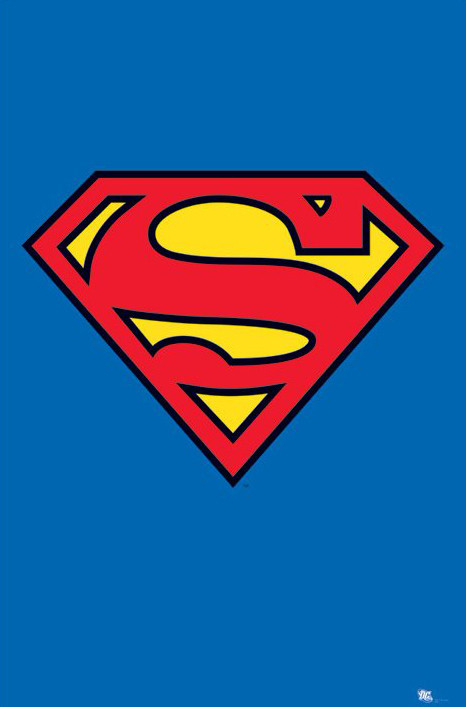 Superman Logo Poster All Posters In One Place 3 1 Free