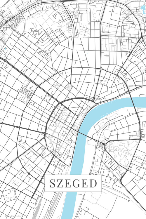 Poster Szeged white