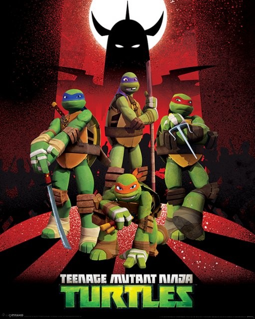 Teenage Mutant Ninja Turtles Super Shredder Men's Neon Pink T-shirt-Small