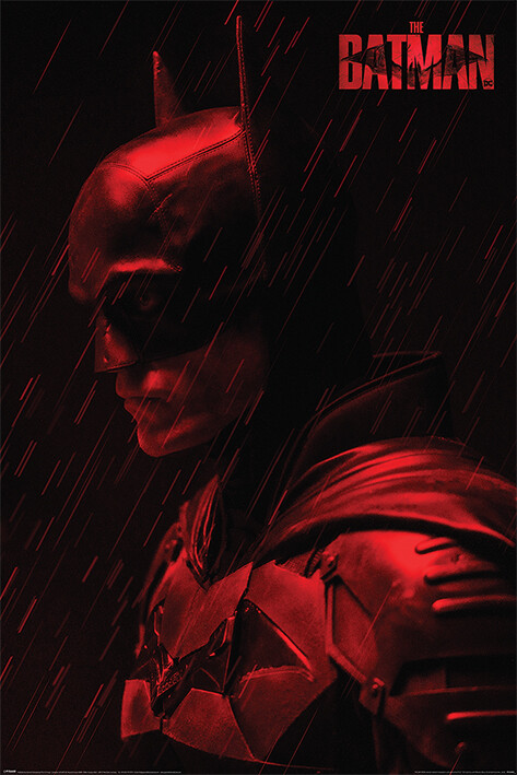 Poster The Batman - Red | Wall Art, Gifts & Merchandise | Europosters