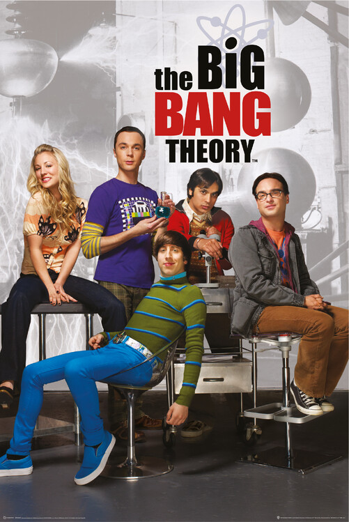 Poster The Big Bang Theory - Characters