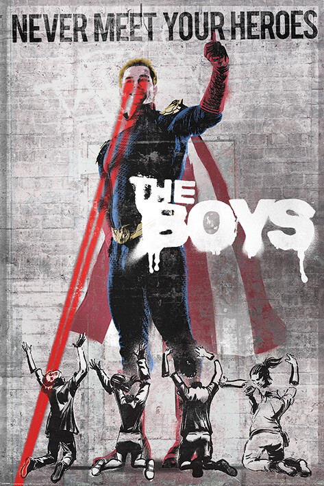 Poster The Boys - Homelander Stencil, Wall Art, Gifts & Merchandise