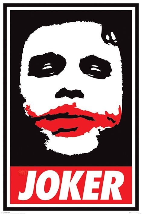  The Dark Knight The Joker Standing Menacingly Poster Sweatshirt  : Clothing, Shoes & Jewelry