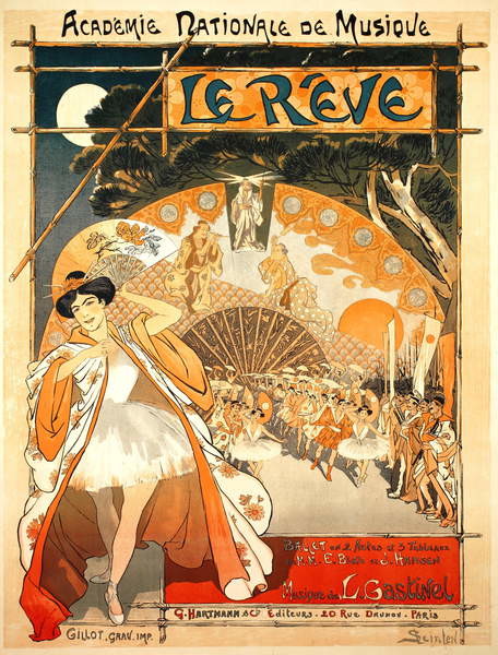 Poster The Dream, 1891