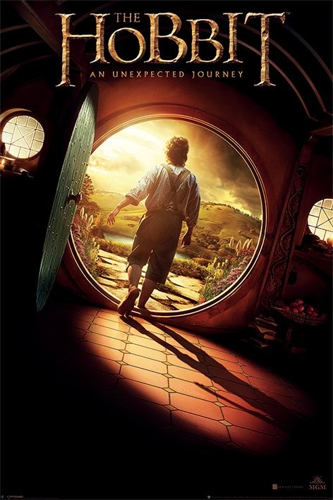 Poster The Hobbit: An Unexpected Art, Journey Merchandise | & Wall Gifts