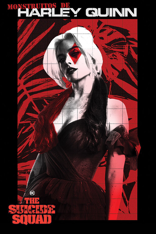 Poster The Suicide Squad - Monstruitos De Harley Quinn