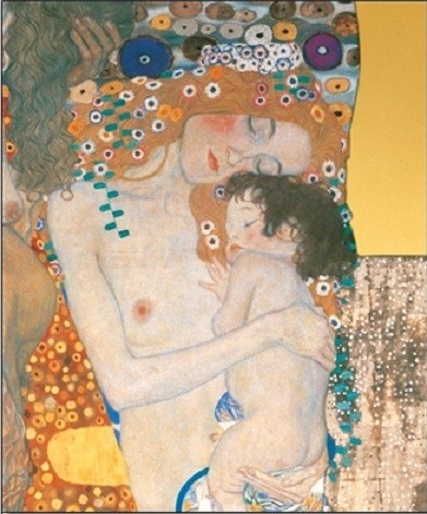 The Three Ages of Woman, 1905 (part) Art Print