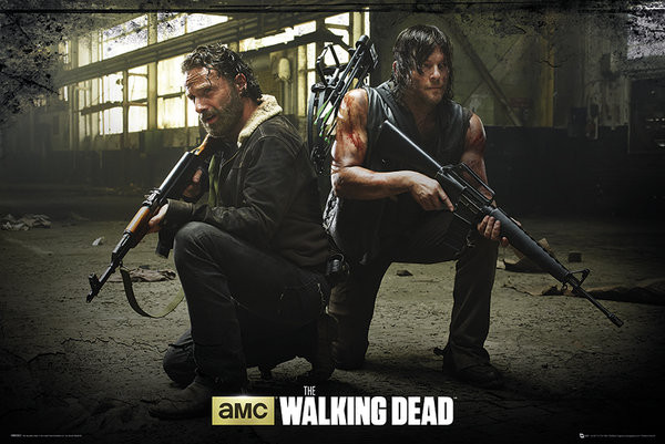 Poster The Walking Dead - Fight | Wall Art, Gifts & Merchandise |  Europosters