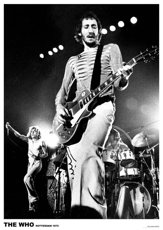 Poster The Who - Pete Townsend Rotterdam 1975