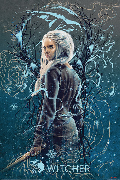 Poster The Witcher - Ciri the Swallow | Wall Art, Gifts & Merchandise 