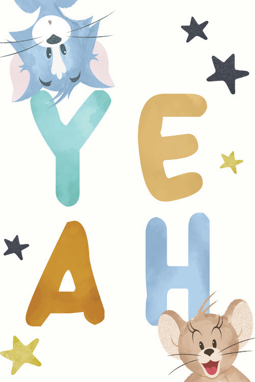 Poster Tom and Jerry - Yeah