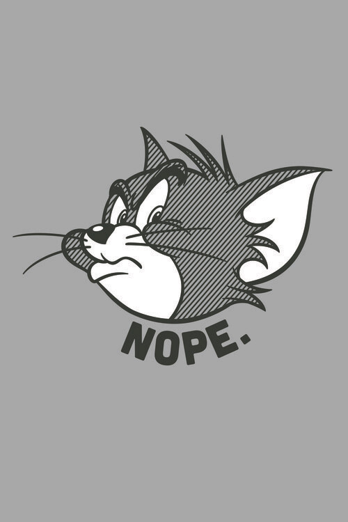 Poster Tom & Jerry - Nope