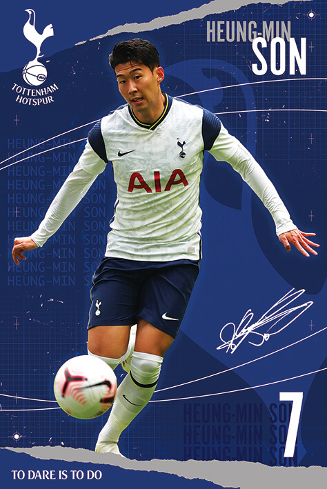Poster Tottenham Hotspur FC - Son Wall Art, Gifts & | Abposters.com
